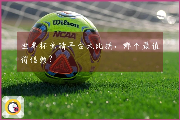 世界杯竞猜平台大比拼，哪个最值得信赖？