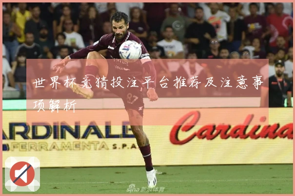 世界杯竞猜投注平台推荐及注意事项解析